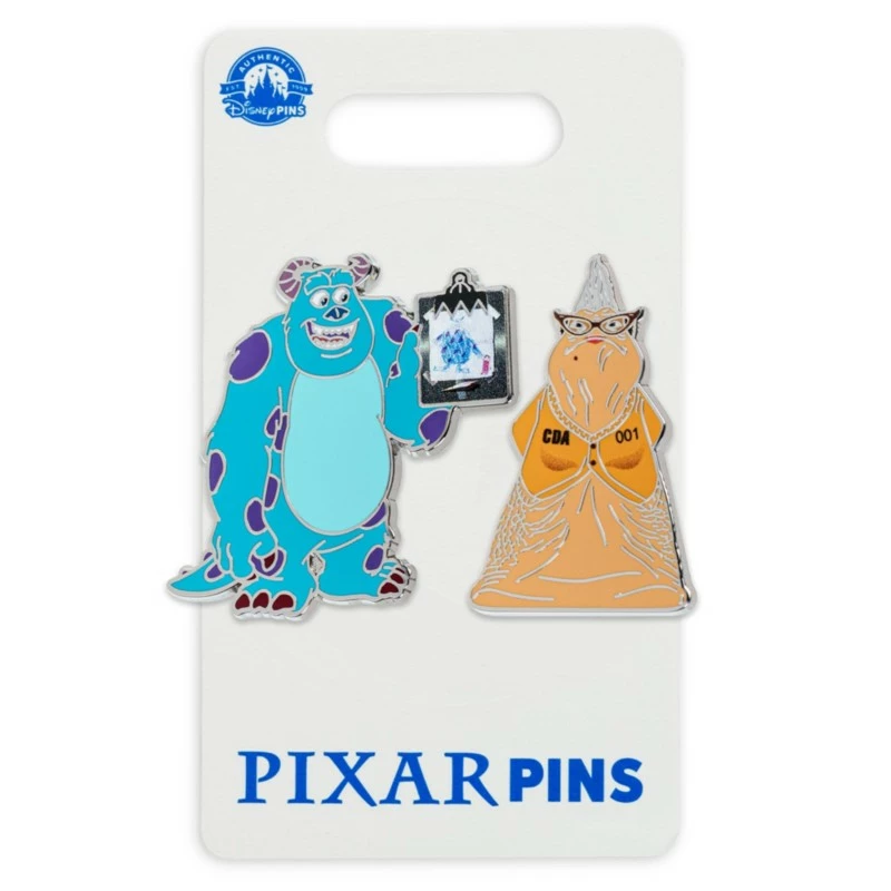Sulley And Roz Pin Set, Monsters, Inc. 4 Sulley And Roz Pin Set, Monsters, Inc. - Image 4