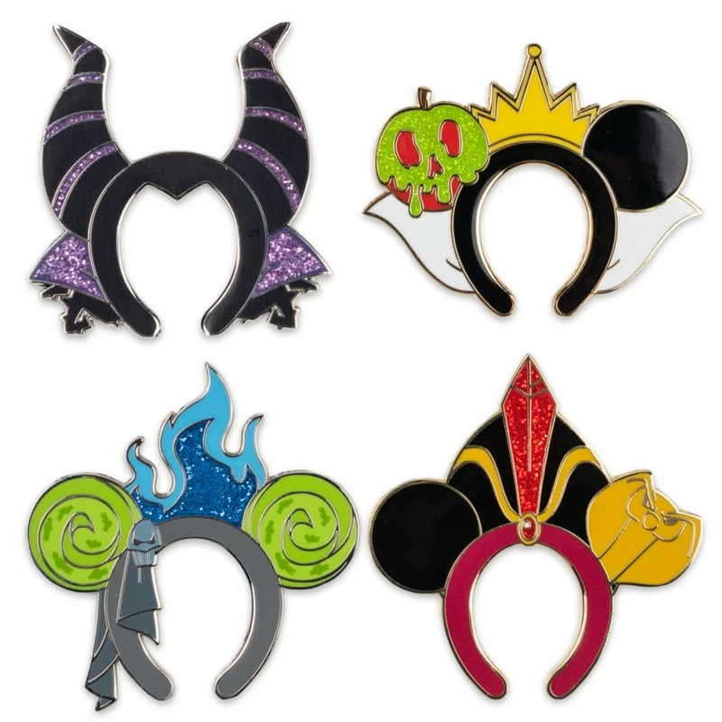 Disney Villains 4- Pin Set Limited Release 1 Disney Villains 4- Pin Set Limited Release