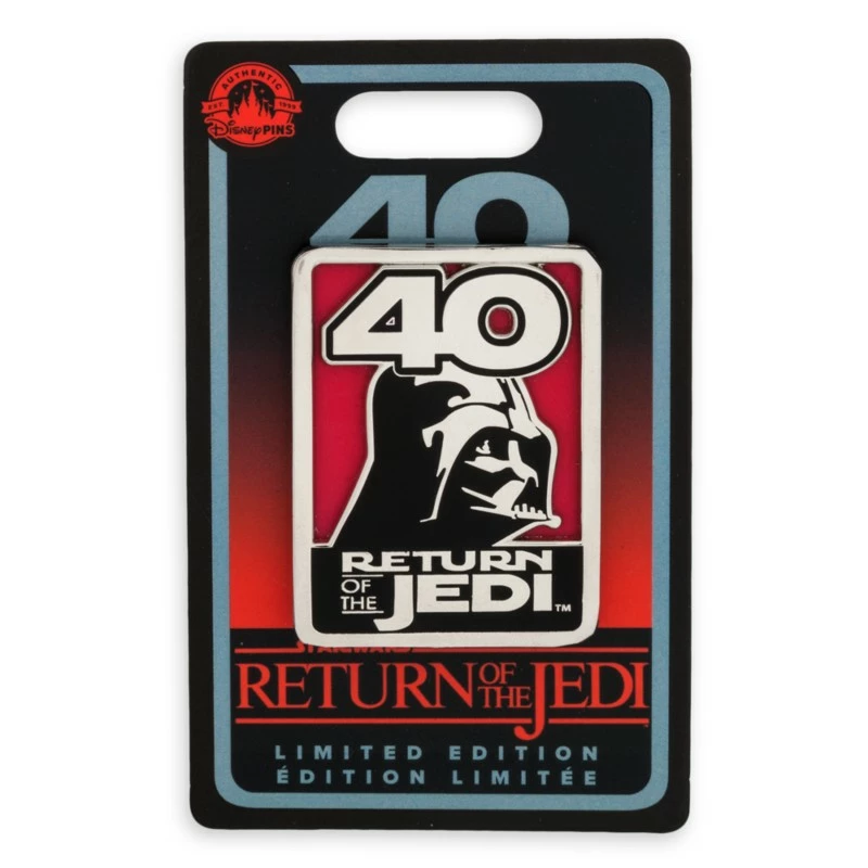 Darth Vader 40th Anniversary Limited Edition Pin, Star Wars: Return Of The Jedi 2 Darth Vader 40th Anniversary Limited Edition Pin, Star Wars: Return Of The Jedi - Image 2