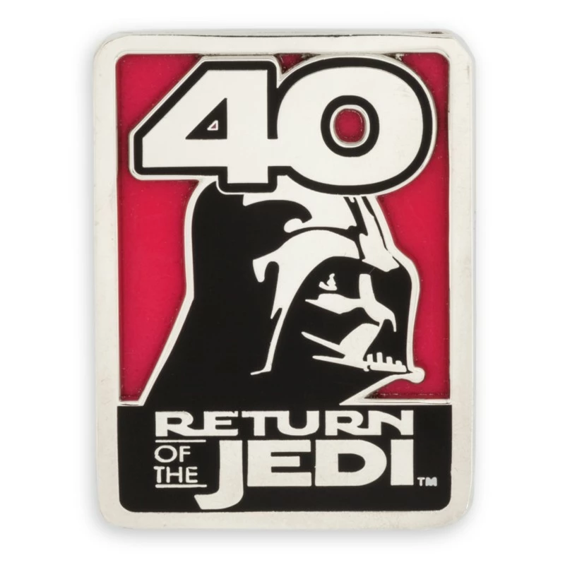 Darth Vader 40th Anniversary Limited Edition Pin, Star Wars: Return Of The Jedi 1 Darth Vader 40th Anniversary Limited Edition Pin, Star Wars: Return Of The Jedi
