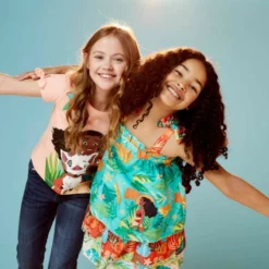 Moana Dress For Girls -WhimsyWears Shop 5002049220087M 3