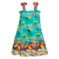 Moana Dress For Girls -WhimsyWears Shop 5002049220087M 4