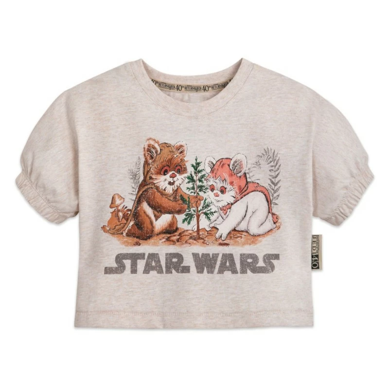 Ewoks Fashion Top For Girls, Star Wars: Return Of The Jedi 40th Anniversary 1 Ewoks Fashion Top For Girls, Star Wars: Return Of The Jedi 40th Anniversary