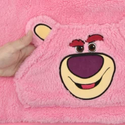 Lotso Fleece Hoodie For Adults -WhimsyWears Shop 5102051570128M 3