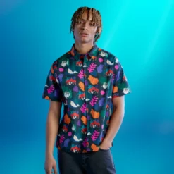 The Little Mermaid Woven Shirt For Adults, Live Action Film 6 The Little Mermaid Woven Shirt For Adults, Live Action Film -WhimsyWears Shop 5205049490043M 2