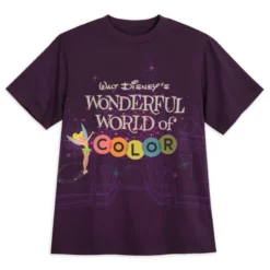 Tinkerbell, Walt Disney's Wonderful World Of Color T-Shirt For Adults - Disney100