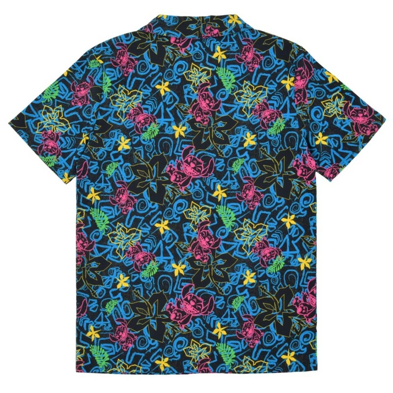 Stitch Neon Summer Shirt For Adults, Lilo & Stitch 2 Stitch Neon Summer Shirt For Adults, Lilo & Stitch - Image 2