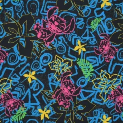 Stitch Neon Summer Shirt For Adults, Lilo & Stitch 9 Stitch Neon Summer Shirt For Adults, Lilo & Stitch -WhimsyWears Shop 5205052670039M 4