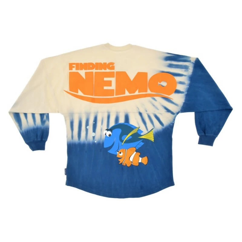 Nemo & Dory Tie-Dye Spirit Jersey For Adults, Finding Nemo 1 Nemo & Dory Tie-Dye Spirit Jersey For Adults, Finding Nemo