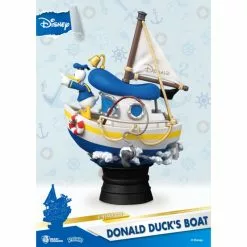 Donald Duck's Boat Summer Series Figurine, Beast Kingdom -WhimsyWears Shop 710495550664 2