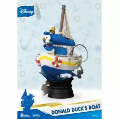 Donald Duck's Boat Summer Series Figurine, Beast Kingdom -WhimsyWears Shop 710495550664 3