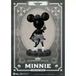 Steamboat Willie Master Craft Minnie Figurine, Beast Kingdom -WhimsyWears Shop 711203440369 3