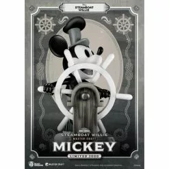 Steamboat Willie Master Craft Mickey Figurine, Beast Kingdom -WhimsyWears Shop 711203440970 4