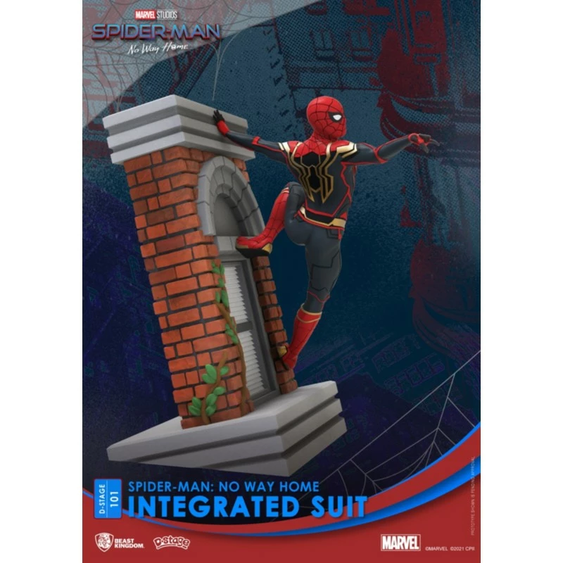 Spider-Man: No Way Home-Integrated Suit Figurine, Beast Kingdom 5 Spider-Man: No Way Home-Integrated Suit Figurine, Beast Kingdom - Image 5